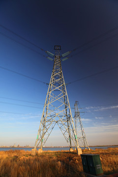 供電 高壓線 電塔 能源