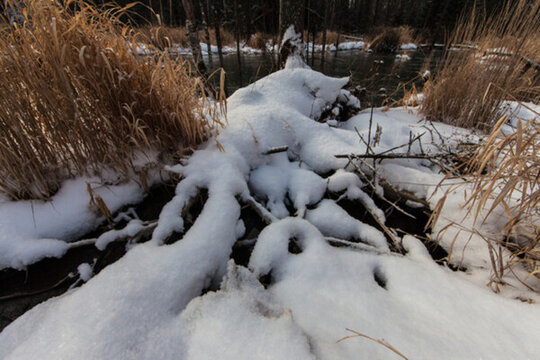 長白山魔界冬季冰雪風(fēng)光