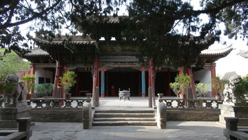 中式古建大門