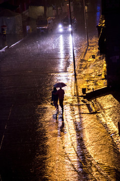 雨夜的戀人
