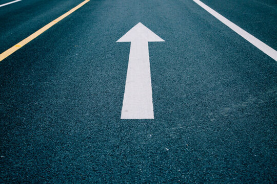 直行車道