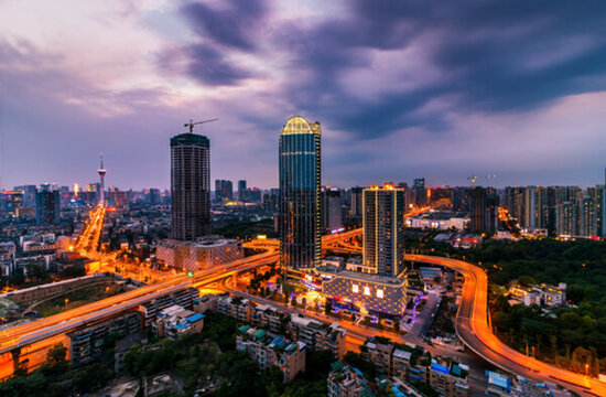 成都成華區(qū)夜景 高清