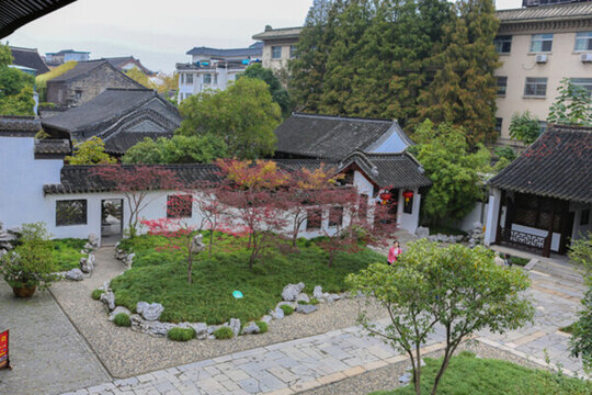 楊州水鄉(xiāng)古鎮(zhèn)鹽商園林
