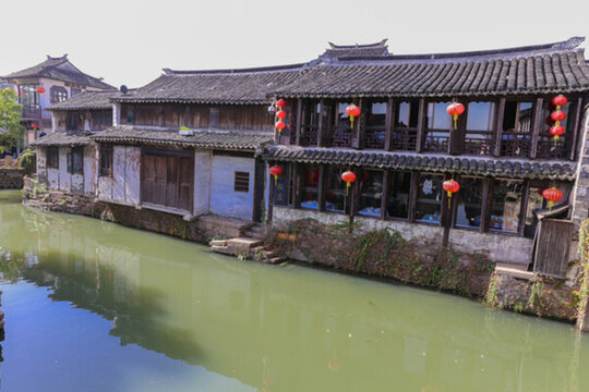 楊州水鄉(xiāng)古鎮(zhèn)鹽商園林 1