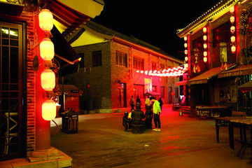河南省 開(kāi)封市 七盛角 夜景