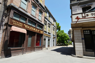 老上海民國(guó)街景
