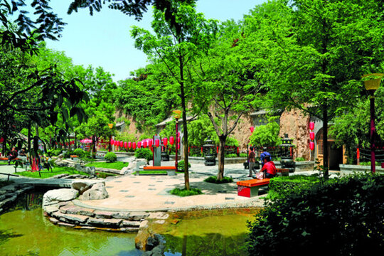 西安市 曲江寒窯遺址公園