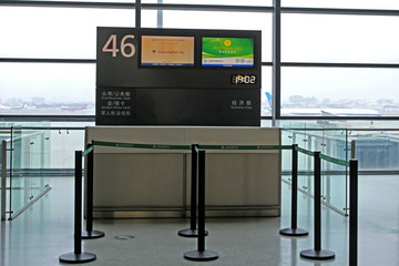上海虹橋機(jī)場 航站樓 登機(jī)口