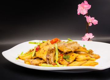 小炒脆豆腐