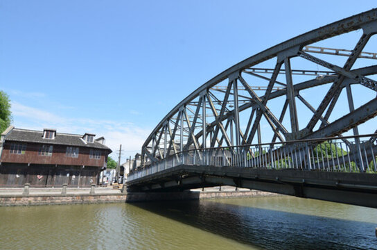 老上海外白渡橋