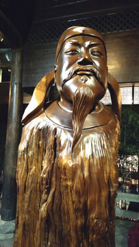 王維像