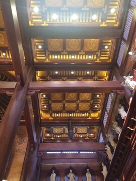 唐式古建筑寺廟吊頂裝修設(shè)計(jì)
