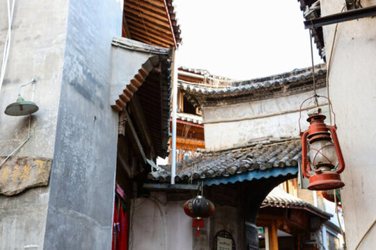 和順古鎮(zhèn) 騰沖和順古城 陽(yáng)溫墩