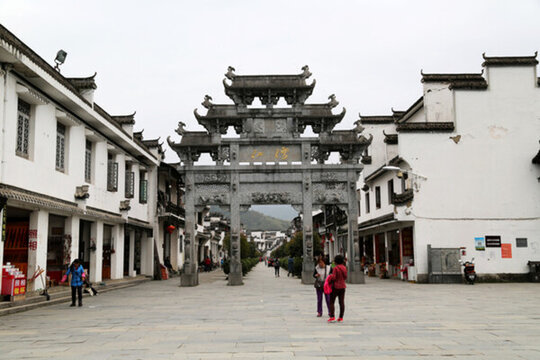 婺源縣 江灣景區(qū) 江灣風(fēng)光