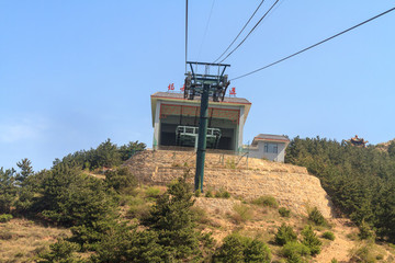 恒山索道 上站