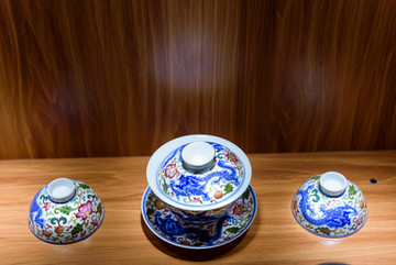 薄胎陶瓷茶具 蓋碗茶