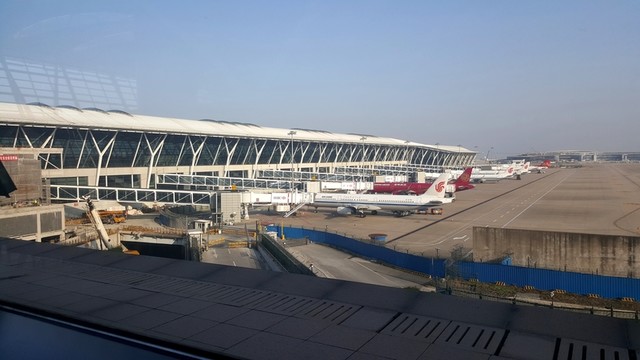 機場停機坪 航站樓