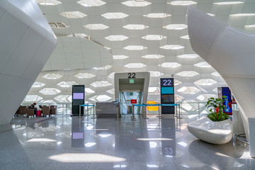 深圳機(jī)場(chǎng)航站樓內(nèi)景