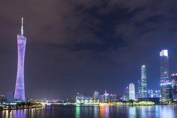 廣州夜景 全景大畫幅