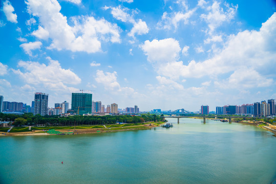 南寧邕江大橋 邕江風(fēng)光