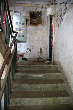 沈陽 蘇式老建筑 住宅樓內(nèi)景