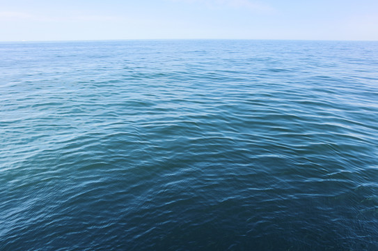 藍(lán)色的海水波紋