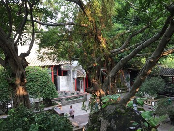 清暉園古跡園林風(fēng)景