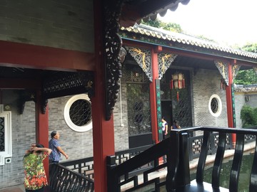 清暉園古跡園林風(fēng)景