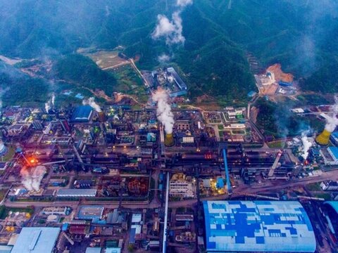 航拍景德鎮(zhèn)焦化煤氣廠