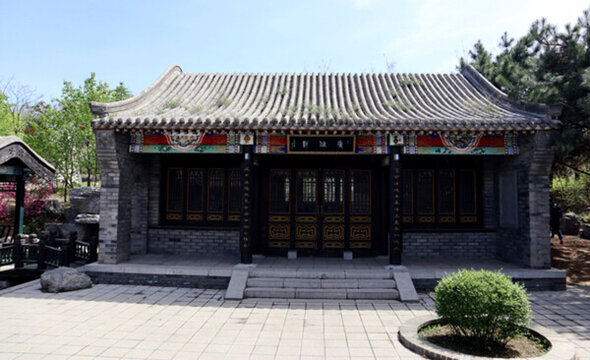 園林景觀 古建筑