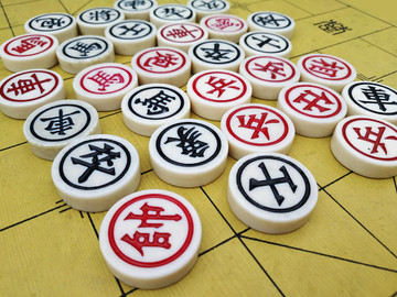 象棋棋子拍攝