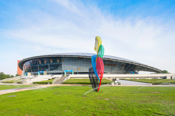 北京工業(yè)大學體育館 羽毛球館