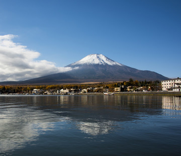 富士山倒影
