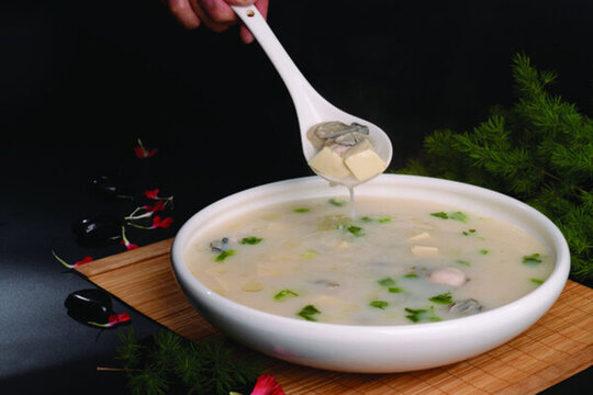 蠣蝗豆腐湯