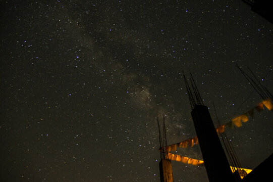 星空與建筑