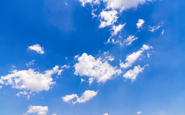 藍天白云天空背景高清