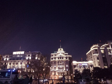 上海外癱夜景