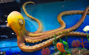 章魚雕塑