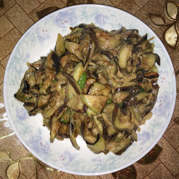 清炒茄子