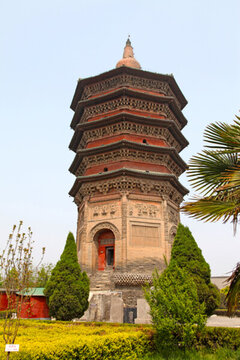 安陽(yáng)市 天寧寺 文峰塔