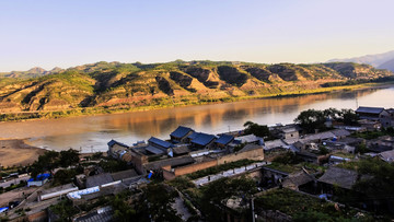 磧口古鎮(zhèn)俯瞰