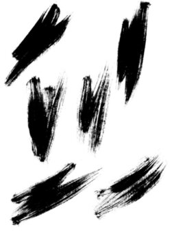 書法 筆畫 筆刷