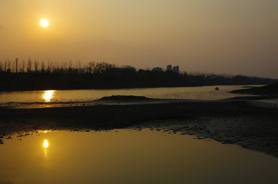 美丽滁州 长河落日