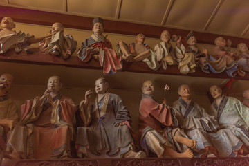 筇竹禪寺五百羅漢群雕