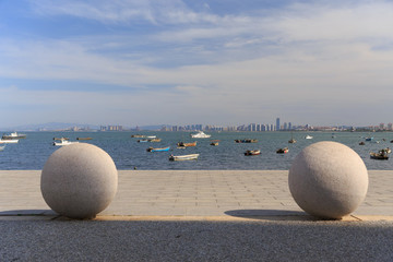 煙臺海濱城市風(fēng)光