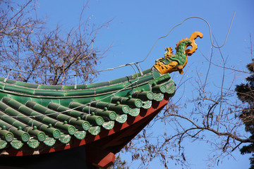 北京陶然亭公園愛晚亭