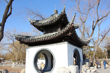 北京陶然亭公園吹臺亭