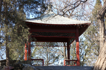 北京陶然亭公園錦秋亭
