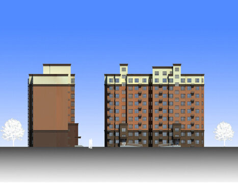 住宅立面