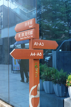 指示牌